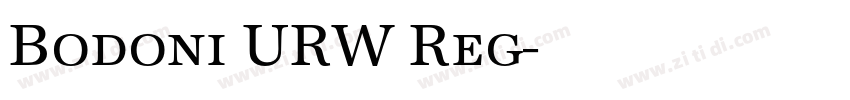 Bodoni URW Reg字体转换 Bodoni URW Reg字体转换